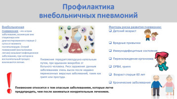 Памятка по профилактике внебольничной пневмонии Памятка по профилактике внебольничной пневмонии.